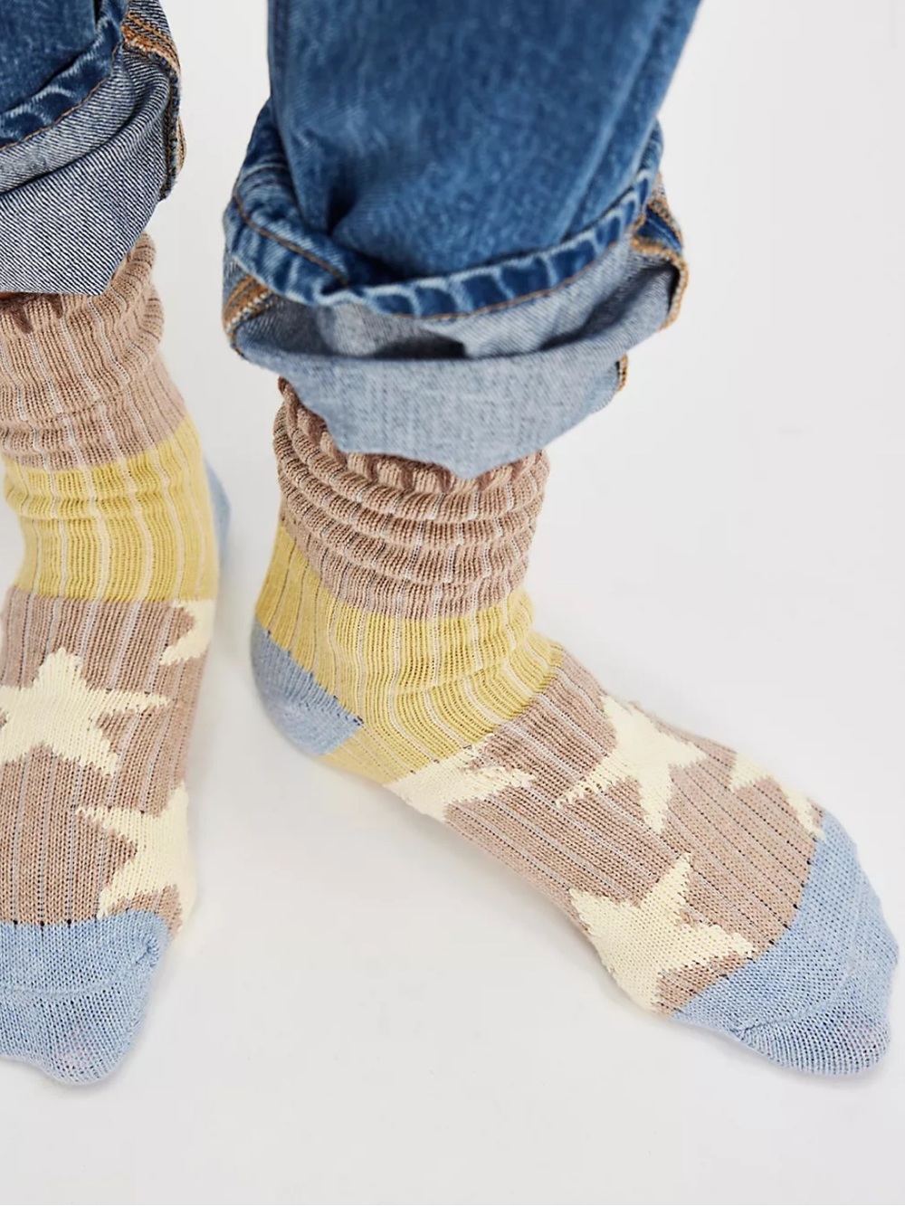 FREE PEOPLE Seeing Stars Socks New Sold Out
